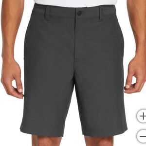 Banana Republic Men's Charcoal Flat Front Shorts